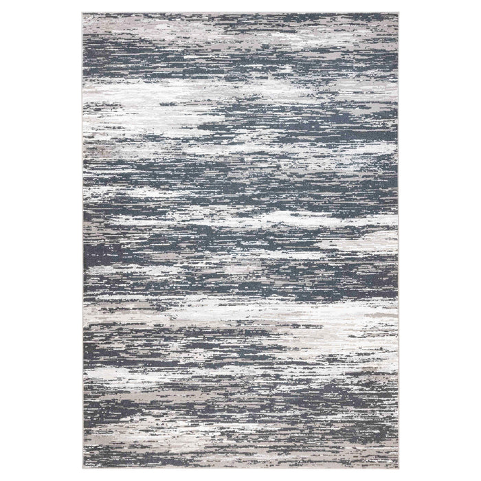 Jasmine Black Painterly - U5017 - 2' x 3'