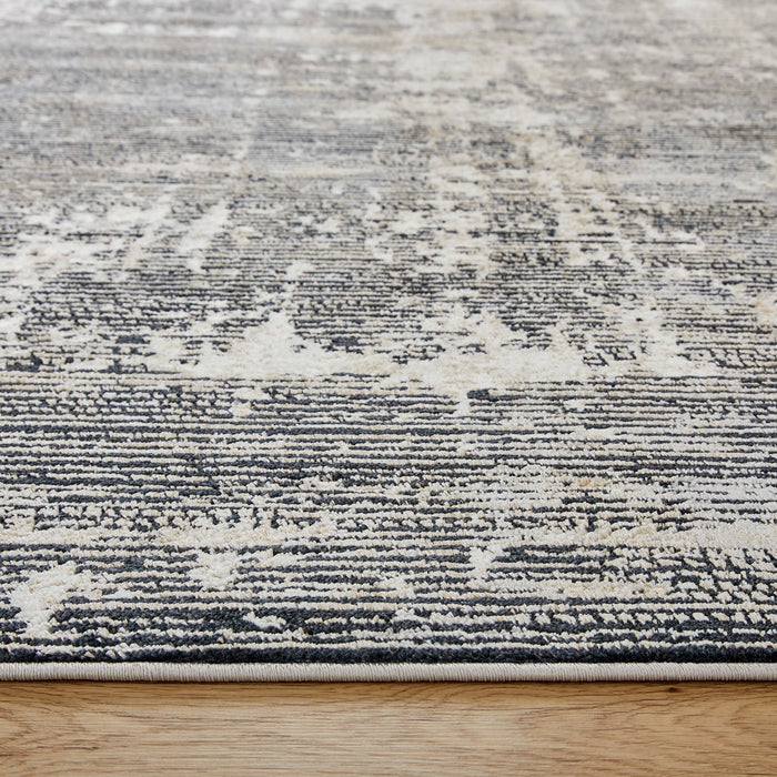Jasmine Black Painterly - U5018 - 8' x 11'