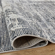Jasmine Black Painterly - U5018 - 5' x 8'