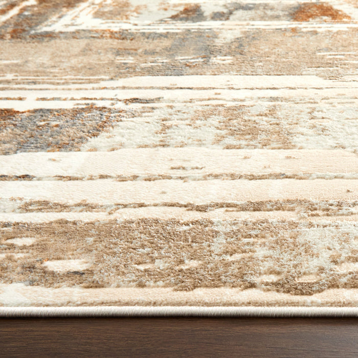 Melet Gold Geometric - U5019 - 10' x 13'