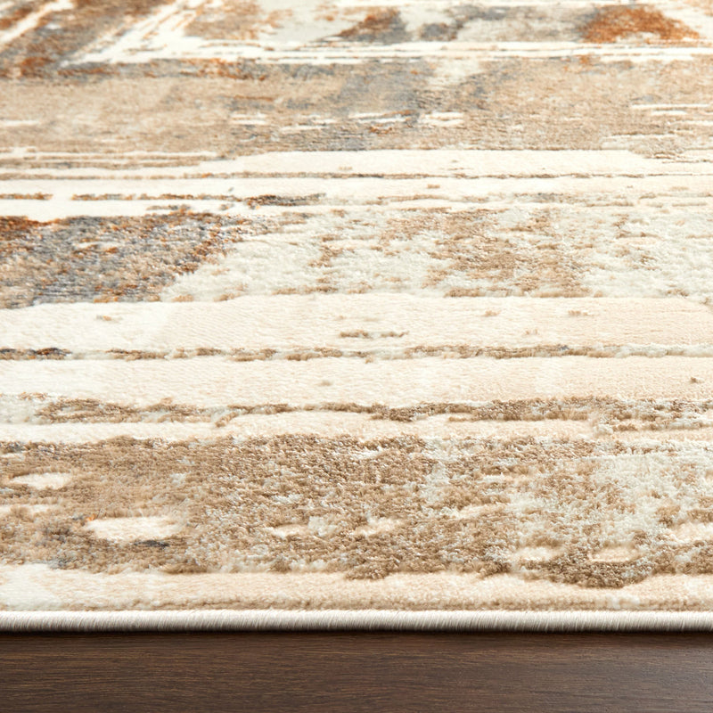 Melet Gold Geometric - U5019 - 5' x 8'