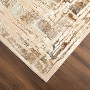 Melet Gold Geometric - U5019 - 5' x 8'