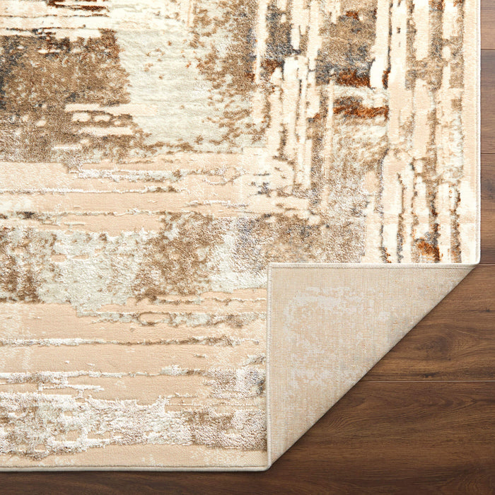 Melet Gold Geometric - U5019 - 5' x 8'
