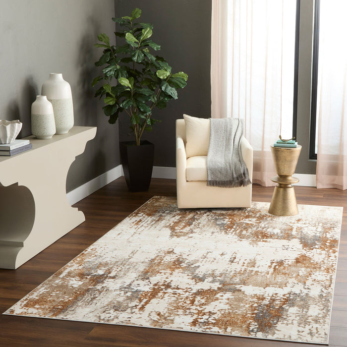 Melet Gold Painterly - U5020 - 2' x 3'