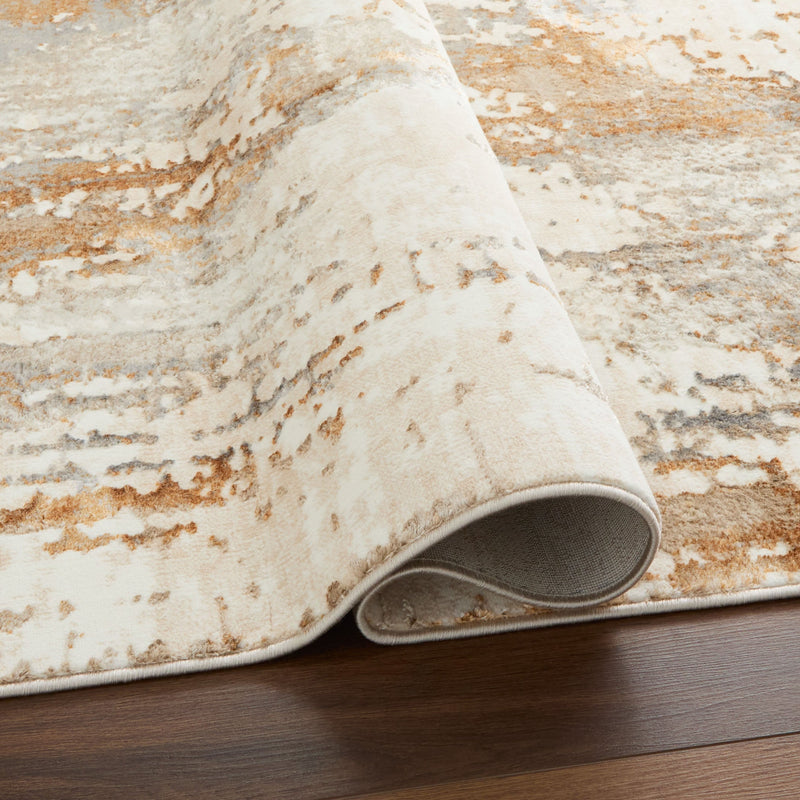 Melet Gold Painterly - U5020 - 5' x 8'