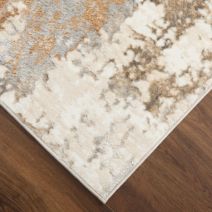 Melet Gold Painterly - U5020 - 2' x 3'
