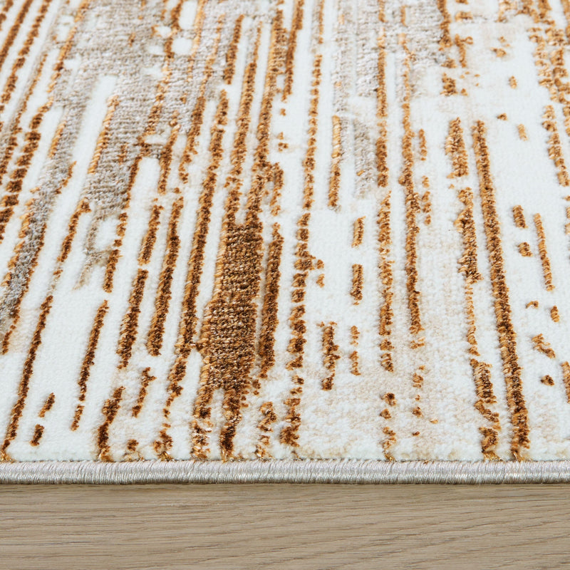 Melet Gold Linear - U5021 - 5' x 8'