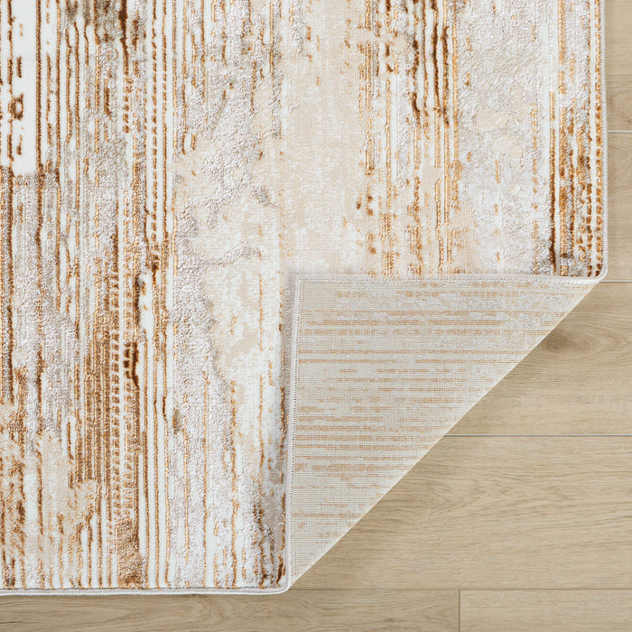 Melet Gold Linear - U5021 - 5' x 8'