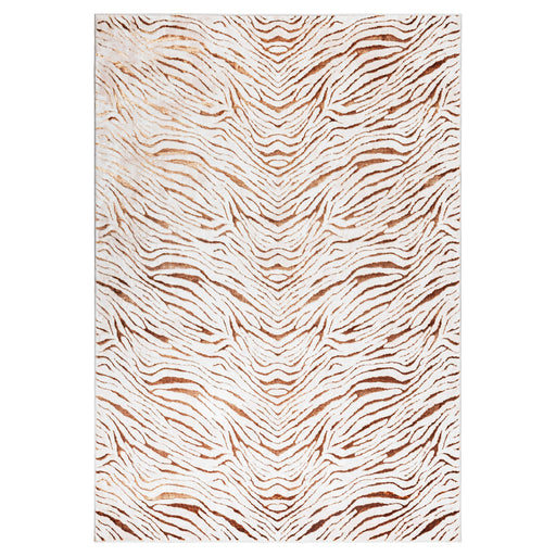 Melet Orange Marbled - U5023 - 5' x 8'