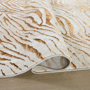 Melet Orange Marbled - U5023 - 5' x 8'