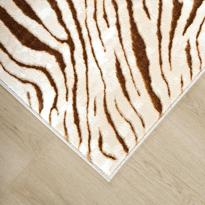 Melet Orange Marbled - U5023 - 8' x 11'