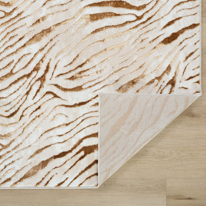 Melet Orange Marbled - U5023 - 10' x 13'