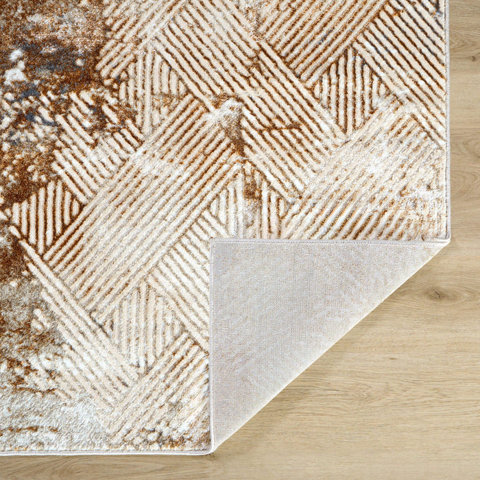 Melet Orange Weave - U5027 - 2' x 3'