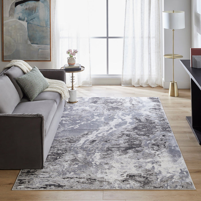 Samira Gray Marbled - U5028 - 10' x 13'
