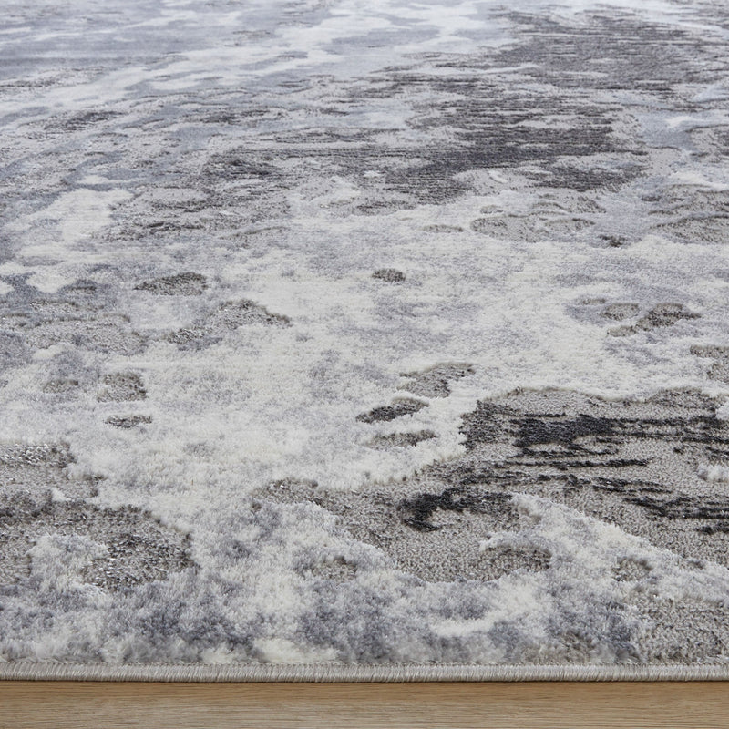 Samira Gray Marbled - U5028 - 5' x 8'