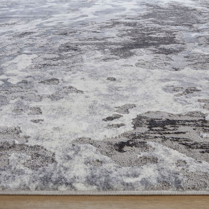 Samira Gray Marbled - U5028 - 5' x 8'