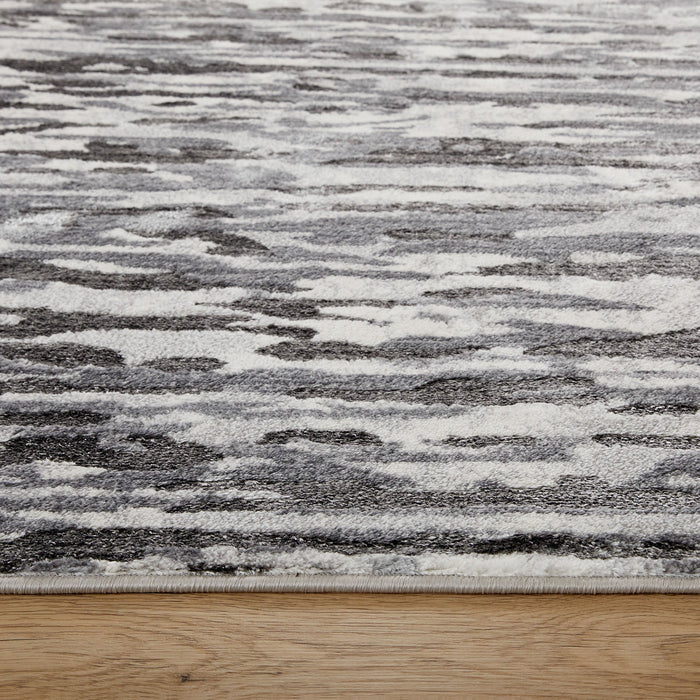 Samira Gray Monochromatic - U5029 - 2' x 3'