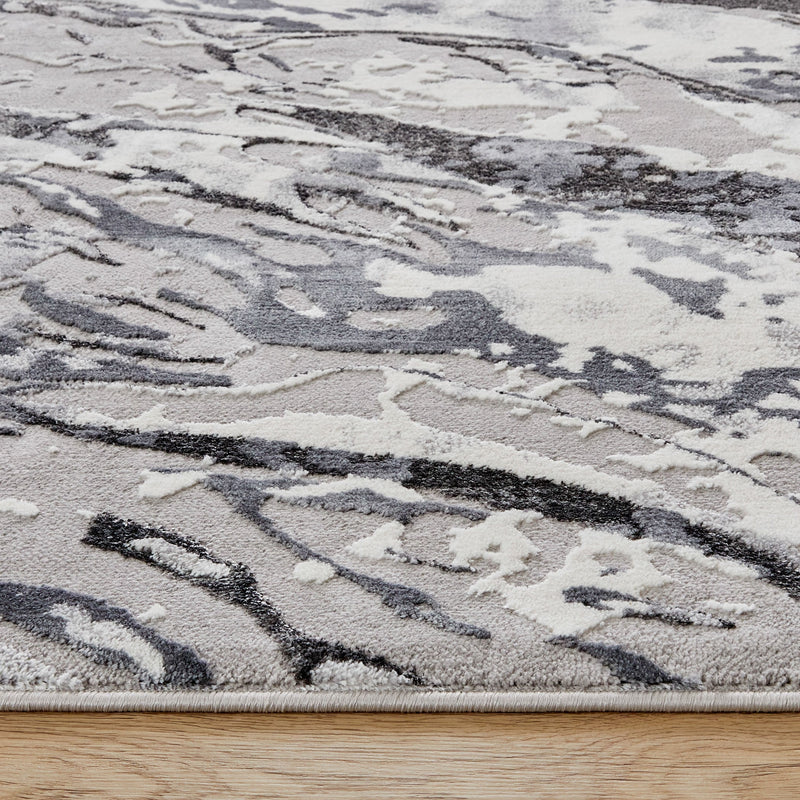 Samira Gray Marbled - U5031 - 5' x 8'