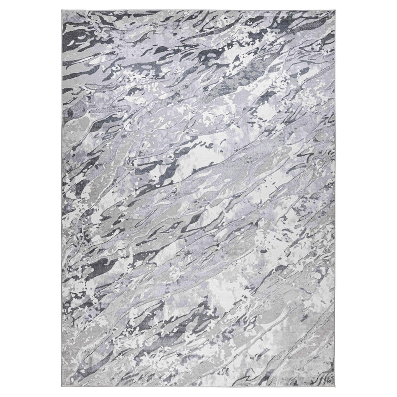 Samira Gray Marbled - U5031 - 5' x 8'