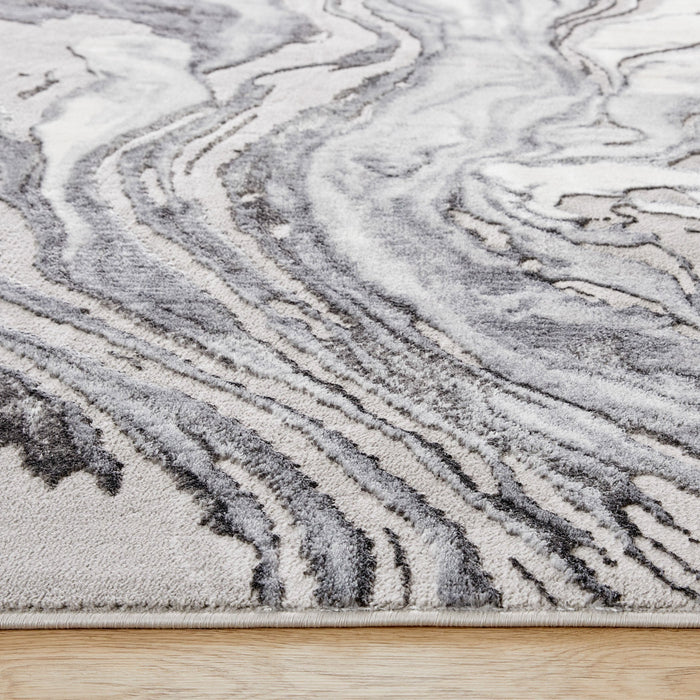 Samira Gray Marbled - U5033 - 7' x 9'