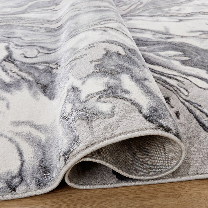 Samira Gray Marbled - U5033 - 10' x 13'