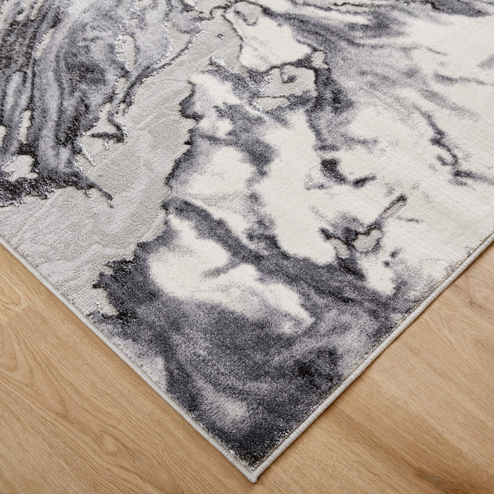 Samira Gray Marbled - U5033 - 10' x 13'