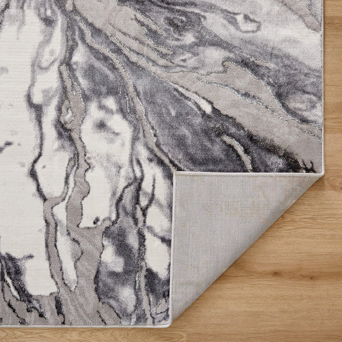 Samira Gray Marbled - U5033 - 2' x 3'