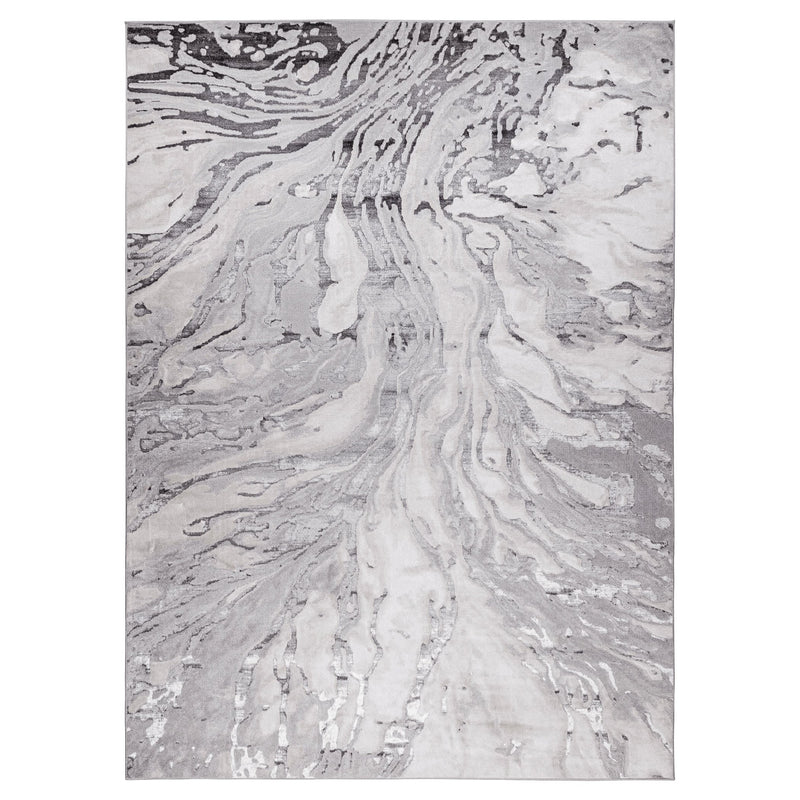 Samira Gray Marbled - U5033 - 5' x 8'