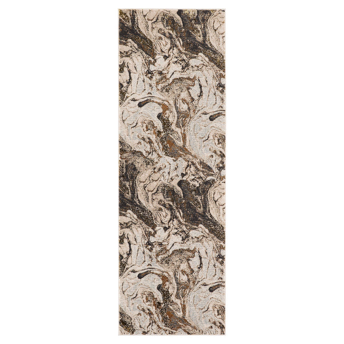 Artema Brown Marbled - U6001 - 3' x 8' Runner