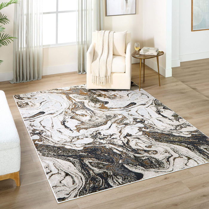 Artema Brown Marbled - U6001 - 5' x 8'