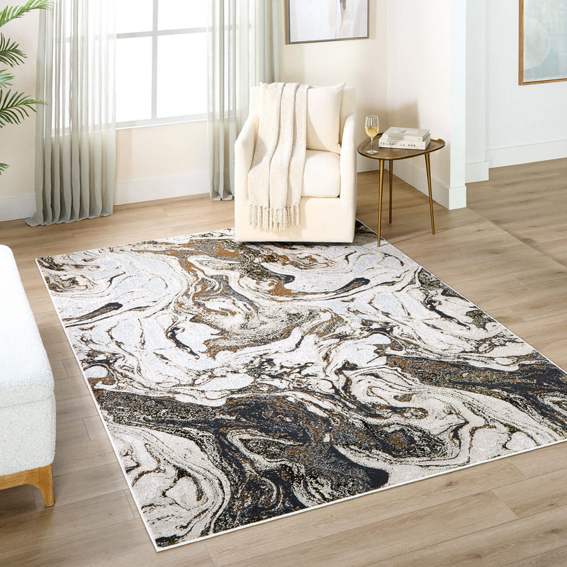 Artema Brown Marbled - U6001 - 2' x 3'