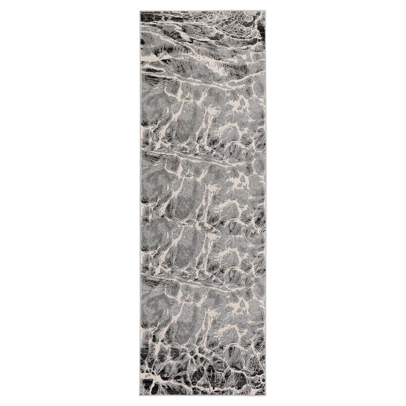 Artema Gray Marbled - U6004 - 3' x 8' Runner