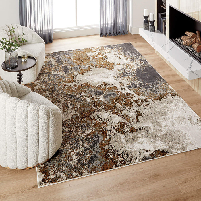 Artema Brown Marbled - U6005 - 2' x 3'