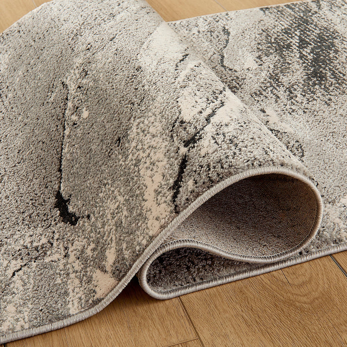 Artema Gray Marbled - U6007 - 3' x 8' Runner