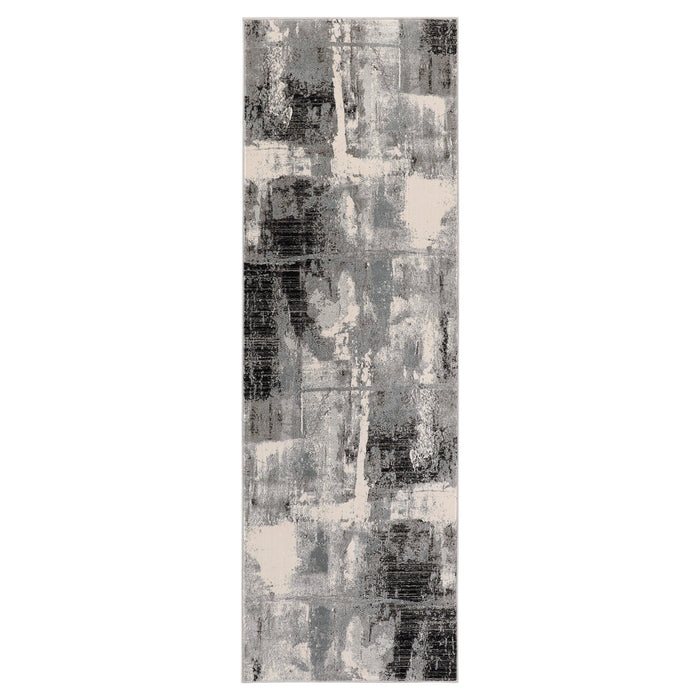 Artema Gray Painterly - U6008 - 3' x 8' Runner
