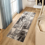Artema Gray Painterly - U6008 - 3' x 8' Runner