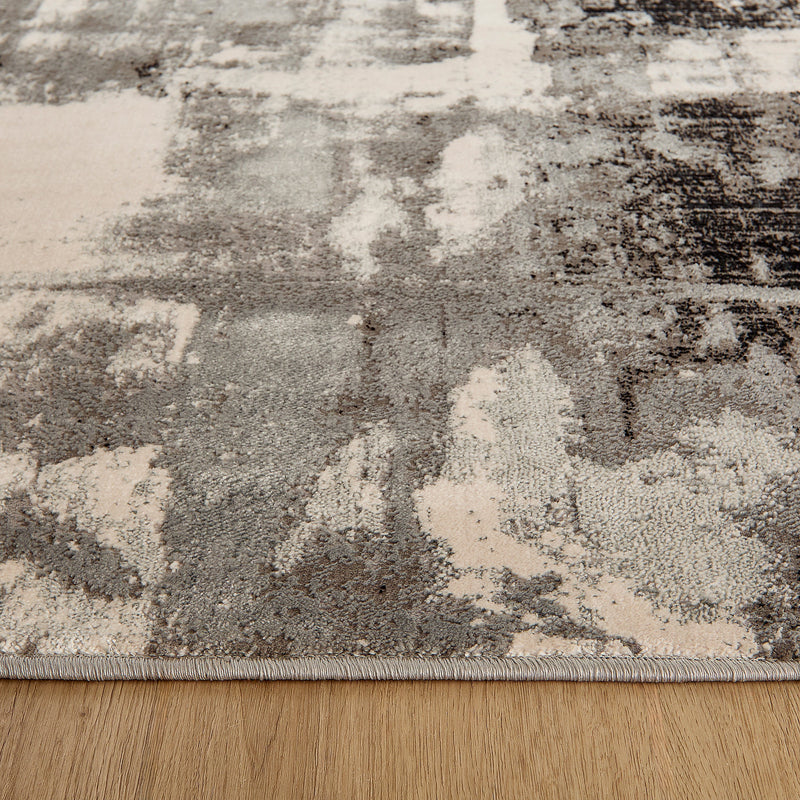 Artema Gray Painterly - U6008 - 3' x 8' Runner