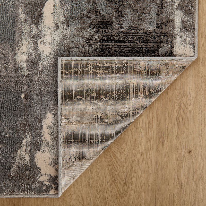 Artema Gray Painterly - U6008 - 3' x 8' Runner