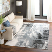 Artema Gray Painterly - U6008 - 5' x 8'