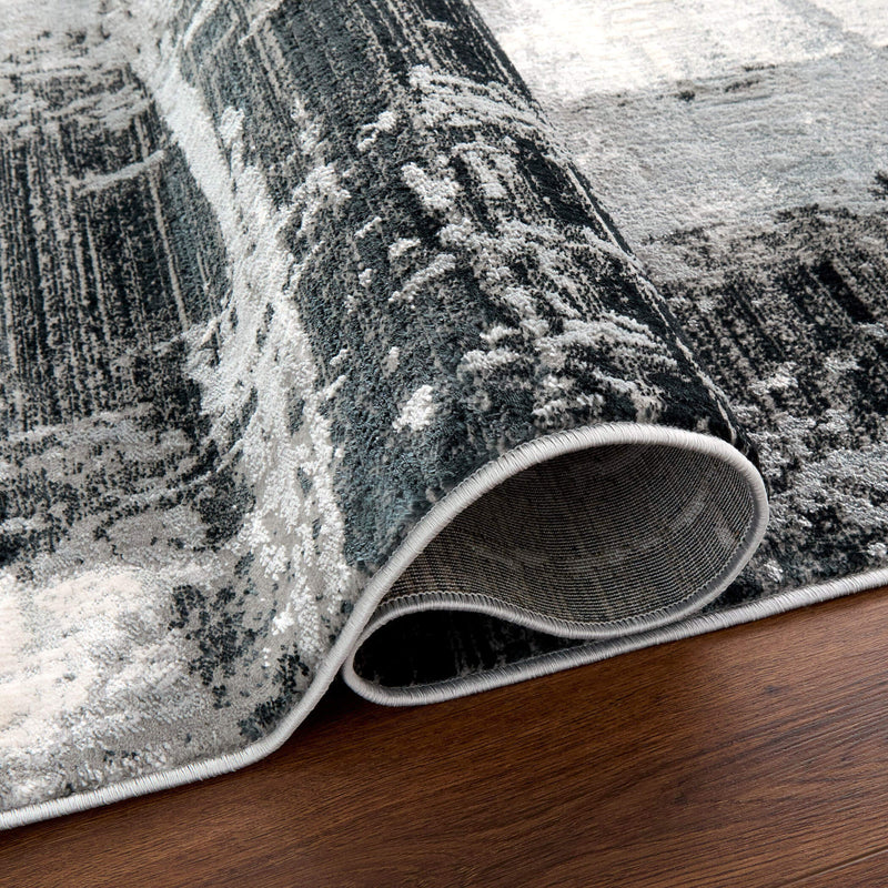 Artema Gray Painterly - U6008 - 5' x 8'