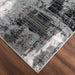 Artema Gray Painterly - U6008 - 5' x 8'