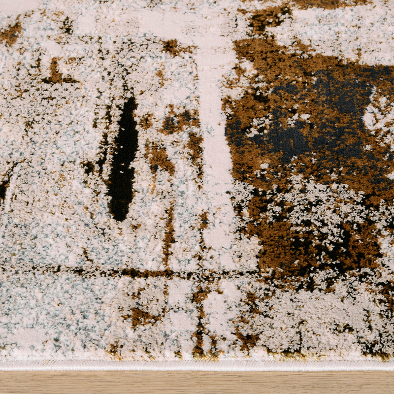 Artema Brown Painterly - U6009 - 3' x 8' Runner