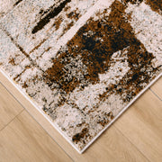 Artema Brown Painterly - U6009 - 3' x 8' Runner