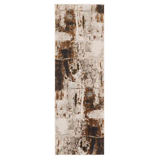 Artema Brown Painterly - U6009 - 3' x 8' Runner