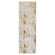 Eclectic Luxe Gold Painterly - U6012 - 3' x 8' Runner