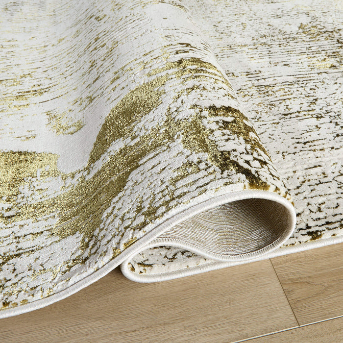 Eclectic Luxe Gold Painterly - U6012 - 2' x 3'