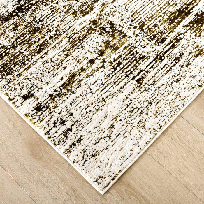 Eclectic Luxe Gold Painterly - U6012 - 7' x 9'