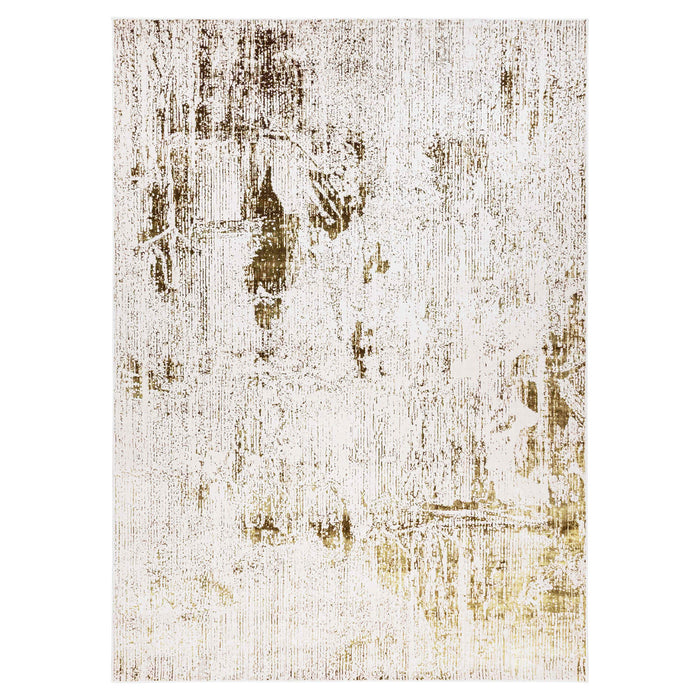 Eclectic Luxe Gold Painterly - U6012 - 10' x 13'