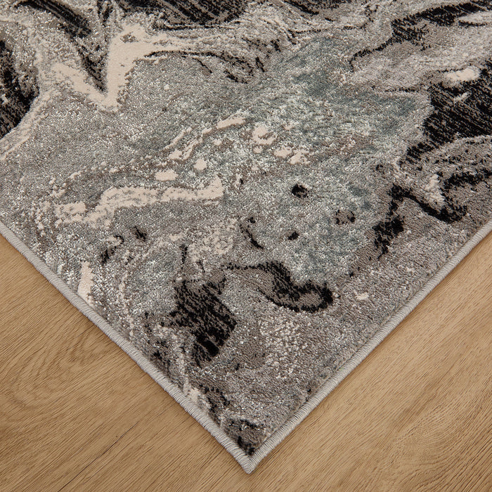 Artema Gray Marbled - U6013 - 3' x 8' Runner