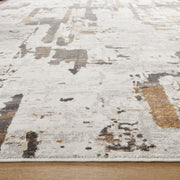 Veleka Gray Beige Painterly - U6014 - 5' x 8'
